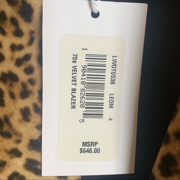 Frame Animal Print Women’s Suit - Picture 5 of 8